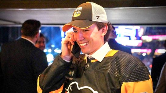 Yager, two-way center with a lethal shot, floored to join Crosby's team taken in Nashville, Tenn. (Penguins)